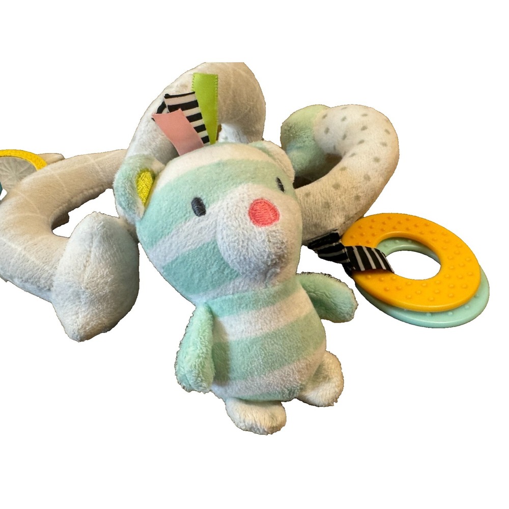 Manhattan Toy Baby Toy Spiral Hanging Stroller Crib Car‎ Seat Soft Rattle Infant